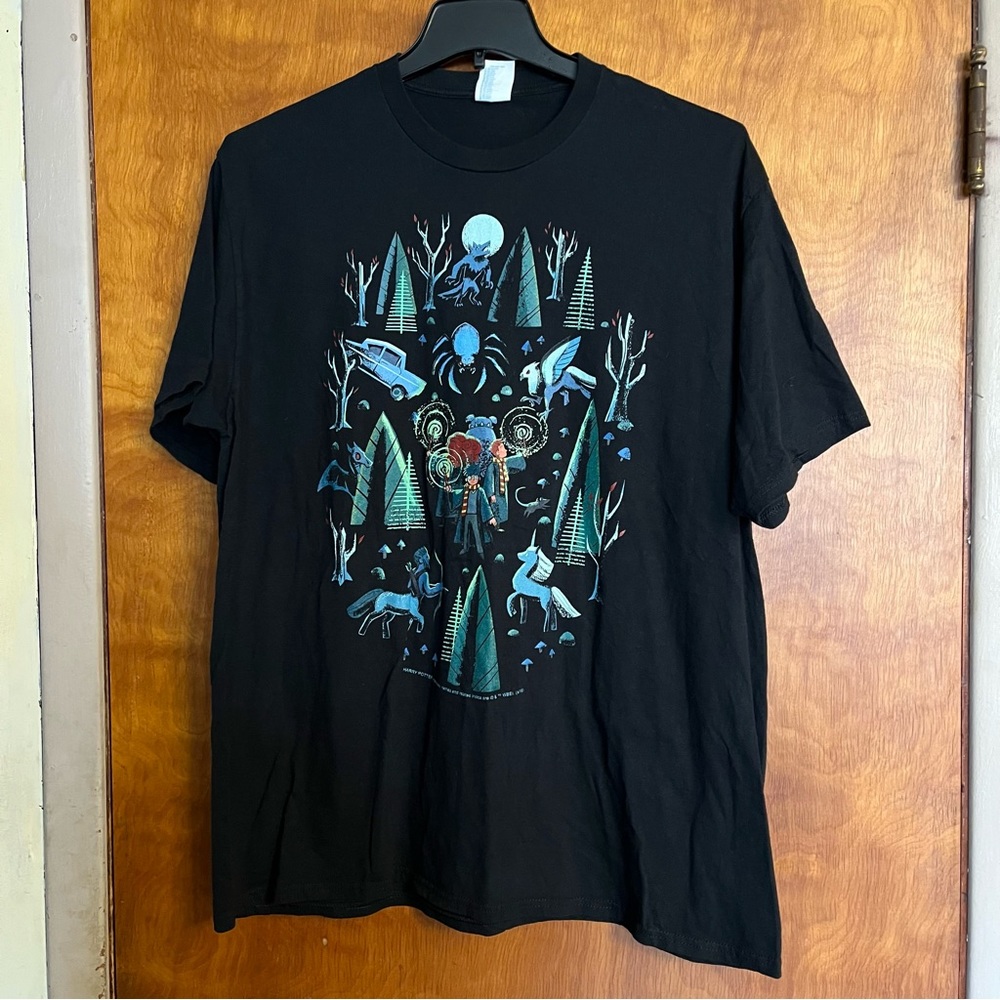 Harry Potter Magical Creatures XXL Short Sleeve T-shirt Graphic Tee